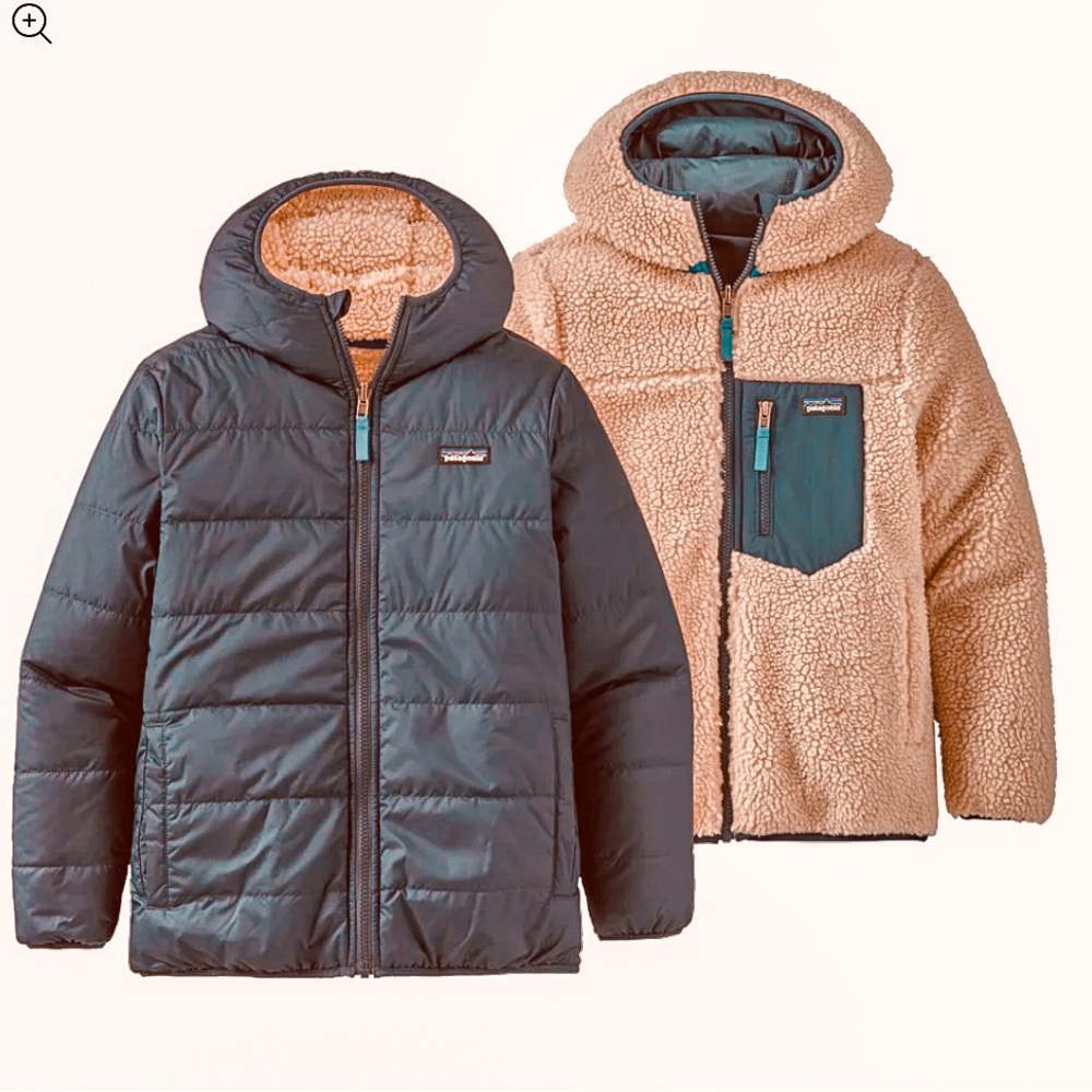 Patagonia Reversible Ready Freddy Hooded Jacket - Boys'